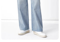 Maternity New Jeans Spring and Summer No Toddler Maternity Pants Straight Wide-Leg Pants Large Size Casual Pants Women's Jeans